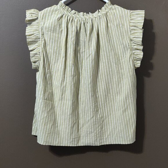 En Saison Amara Spring Green Top SIZE MEDIUM - Picture 2 of 5